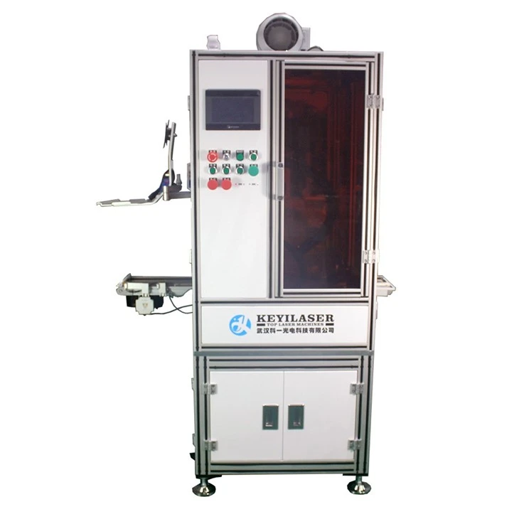 Enclosed Visual Positioning Fiber Laser Marking Machine